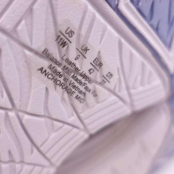 NEW Ryka Anchorage Mids Water-Repellent Suede Faux Fur Ankle Boots Size 11 Wide - Picture 9 of 9